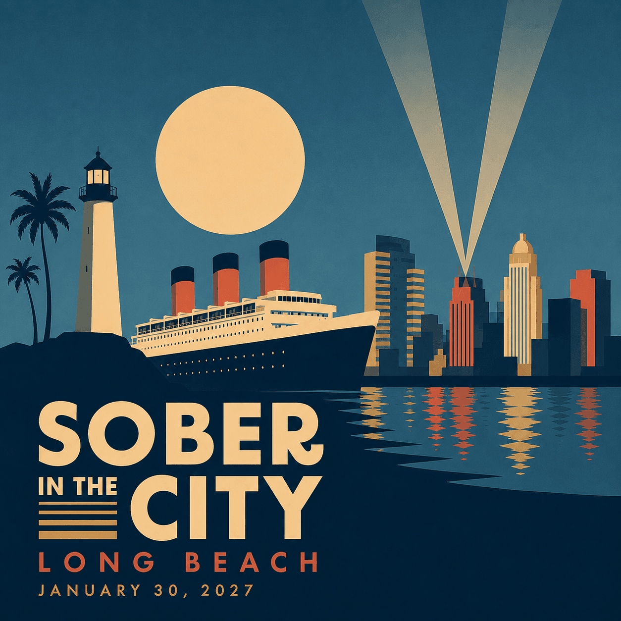 Sober in the City, Long Beach 5th Anniversary Dinner Party in Long Beach, United States